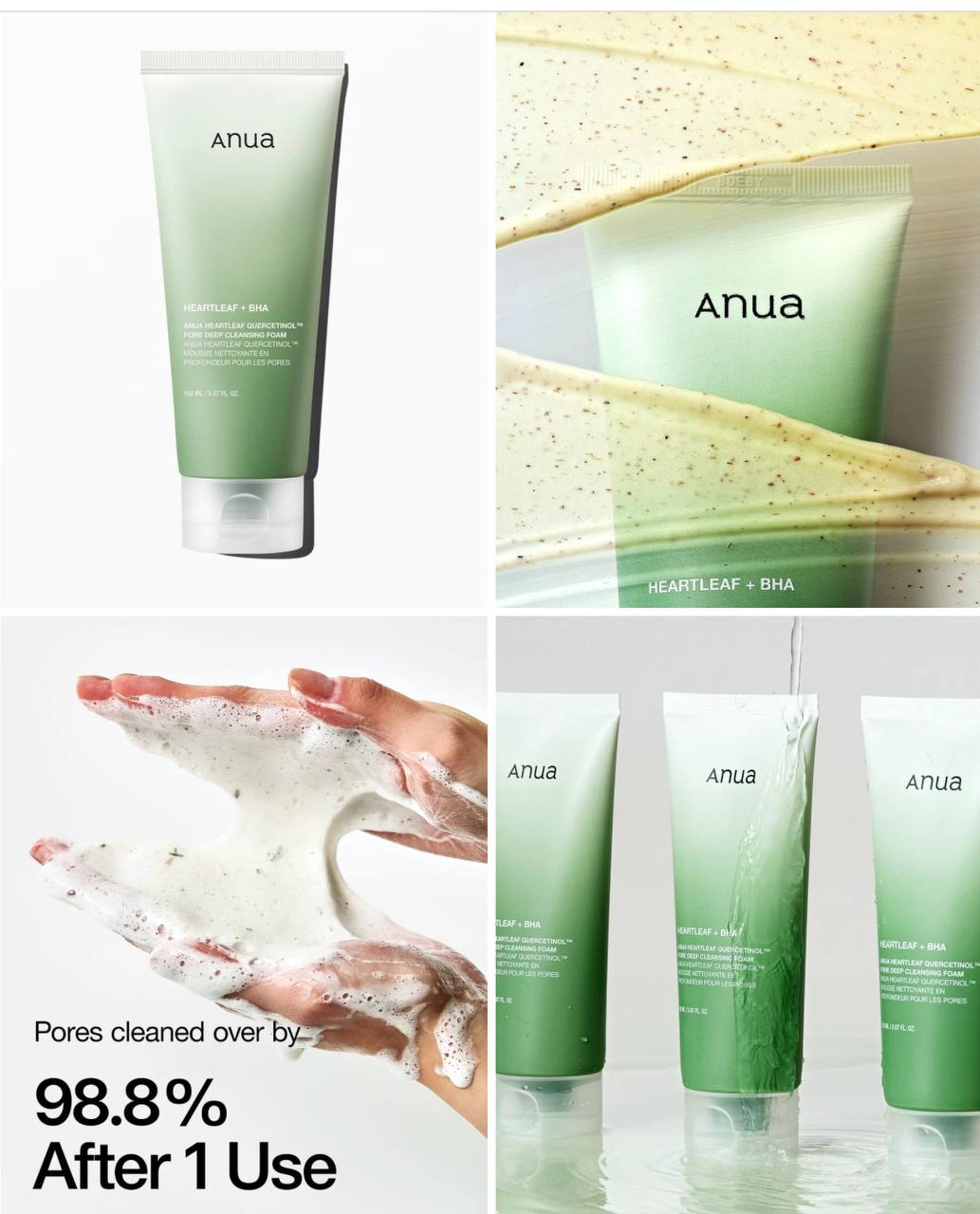 Anua cleansing foam 150ml