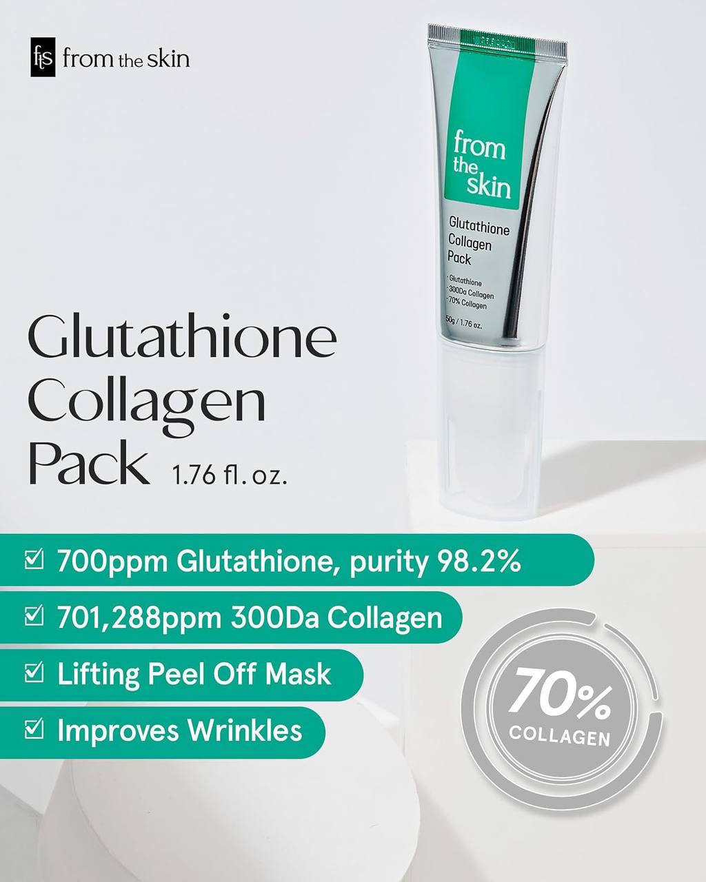 From the skin Glutathion collagen 50g